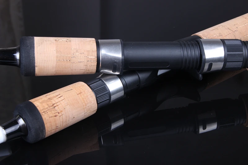 Punho de Madeira Vara de Pesca de Carbono Peso de Isca Vara de Fundição de Truta Equipamento de Pesca Isca Dicas ml Potência 5-35g 10-20lb 1.8 m 2 14 Cheap Varas de pescar