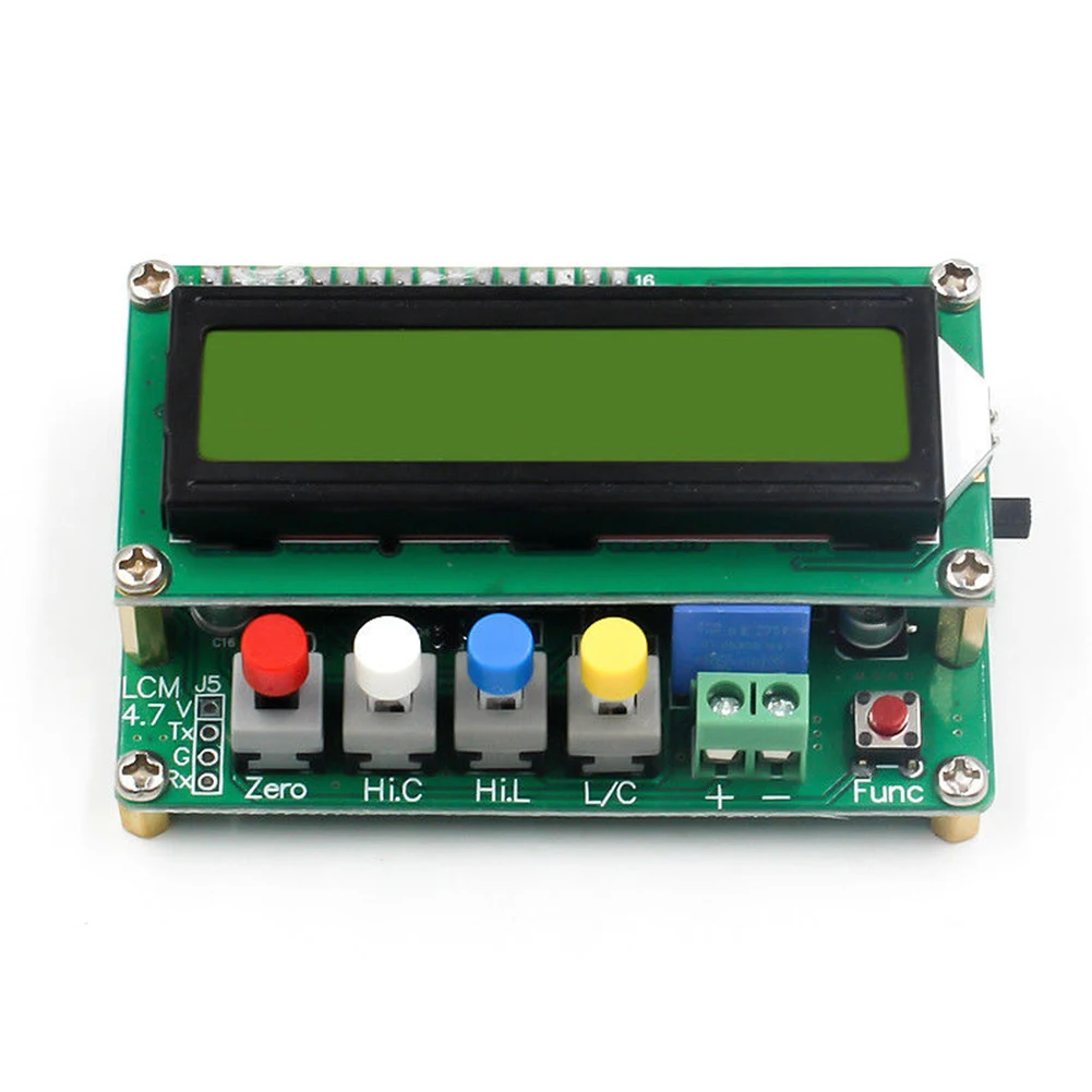Easy Operate Inductance Professional Capacitance Meter LCD Display Precise Resonant Digital Portable USB Powered L/C Test Stable |