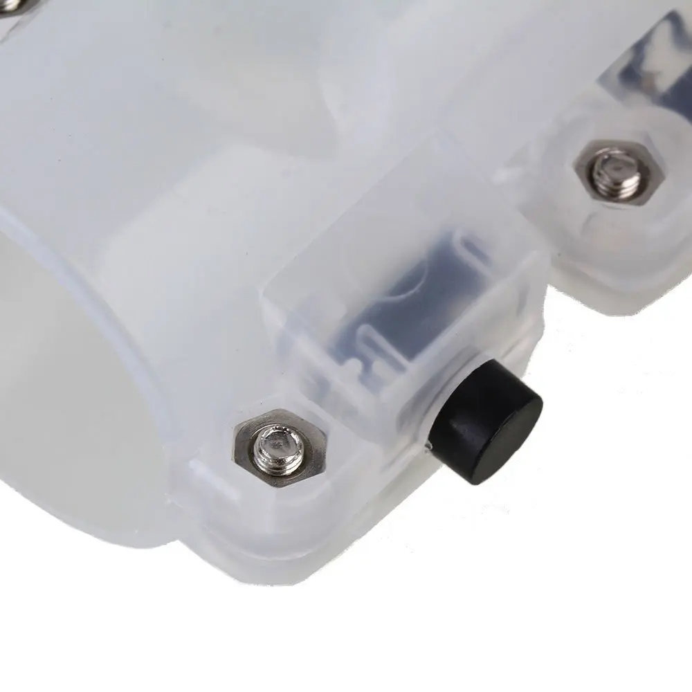 Прозрачный металлический шарнир связующий диспенсер кнопочный переключатель с пластиковым двумя чипами для шприцев 30cc/50cc/55cc
