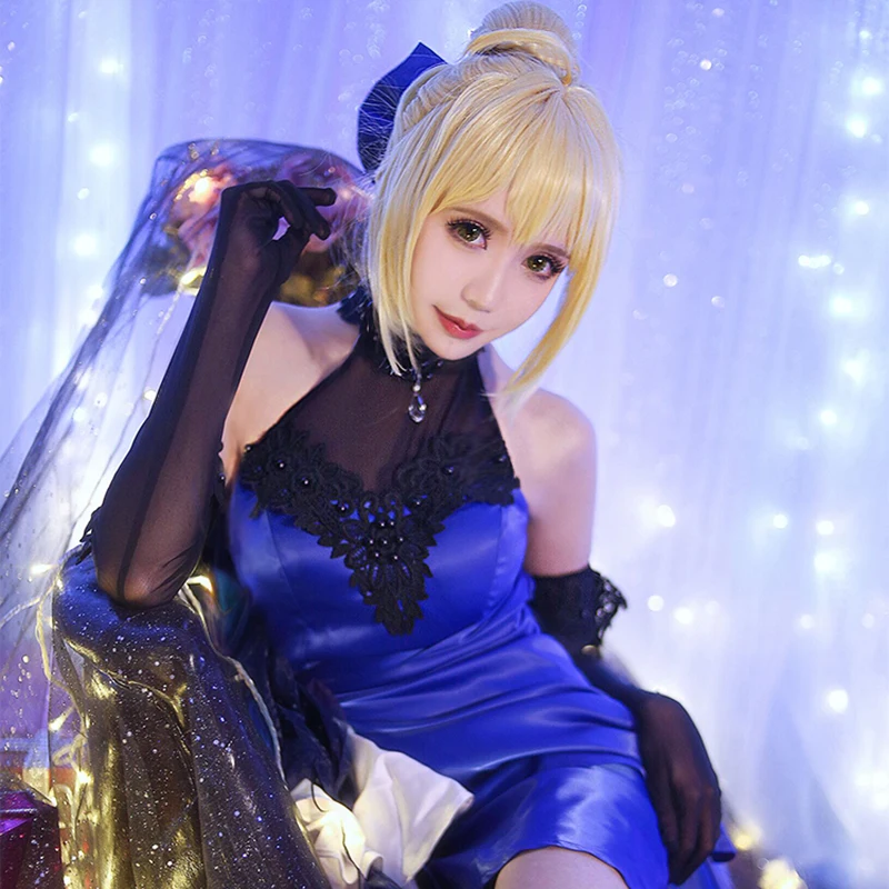 Косплей костюм ROLECOS из японского аниме Fate Stay Night Altria Pendragon для косплея Zero Saber Arturia