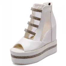 2015 sommer Schnürung frauen High Heel schuhe Mode Böhmen frauen Sandalen Starke Ferse Sandalen strass casual offene spitze schuhe