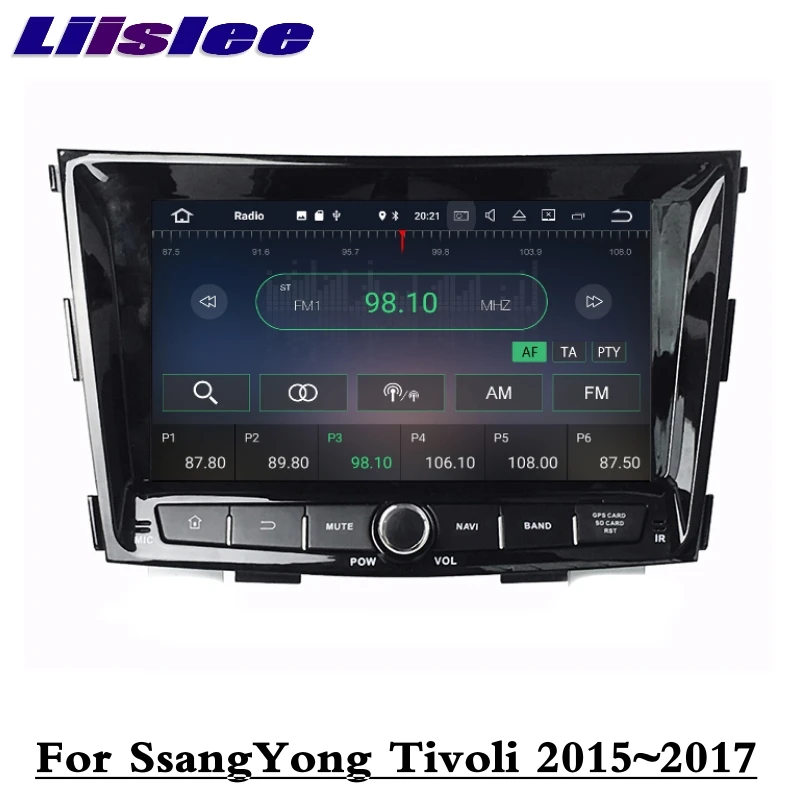 Excellent For SsangYong Tivoli 2015~2017 LiisLee Car Multimedia 8 Core DAB+ GPS Audio Hi-Fi Radio Original Style Navigation Advanced NAVI 3