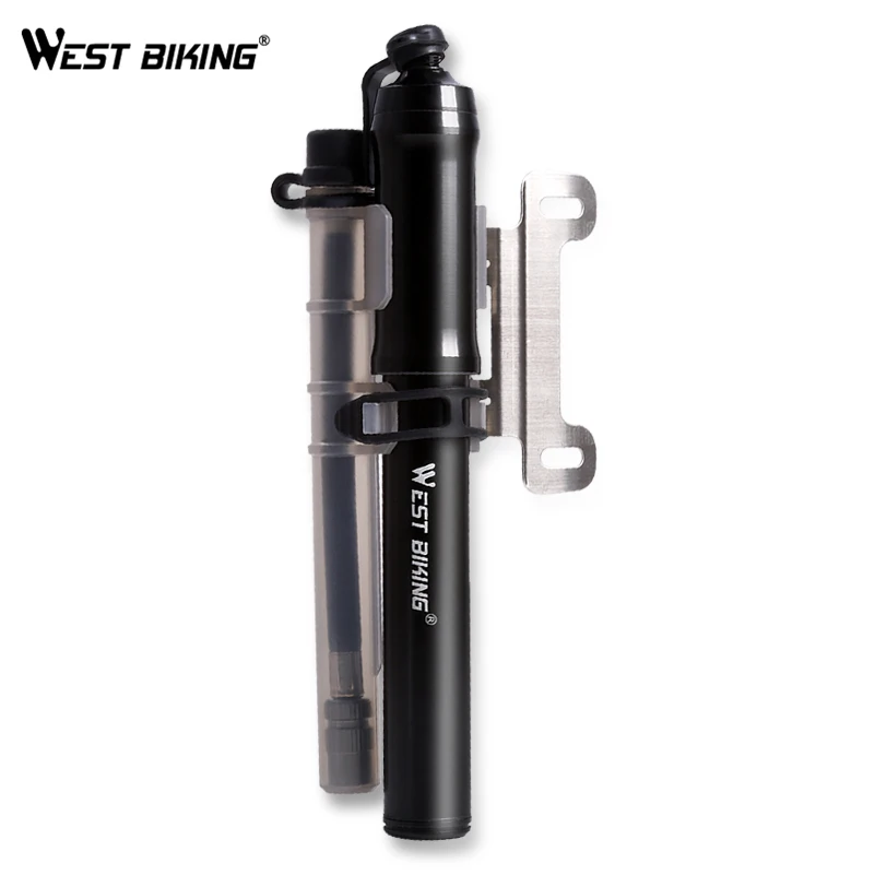 WEST BIKING Bike Pump for Mountian and Road Bike Tire Front Fork