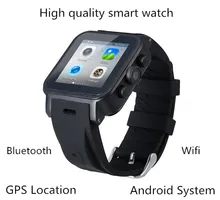 Smart Watch K8 Android 4 4 system with 2M pixels Webcam Wifi FM for Android Smart