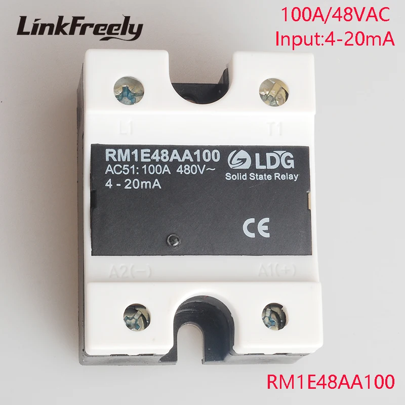 RM1E48AA100 New Analog SSR Solid Relay 100A 220V,Output:42-530V AC Input:4-20mA,Electrical Voltage SMD Mini Relay Module Factory
RM1E48AA100 New Analog SSR Solid Relay 100A 220V,Output:42-530V AC Input:4-20mA,Electrical Voltage SMD Mini Relay Module Factory