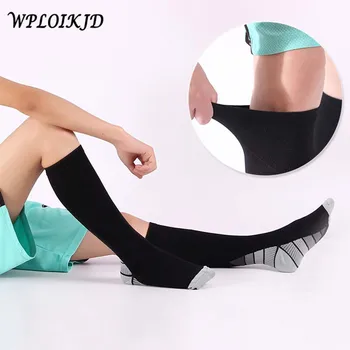 

[WPLOIKJD]Men Activiteiten Fit voor Verpleeg kundigen Shin Splints Vlucht Druk Professionele Compressie Sokken Ademend Reizen