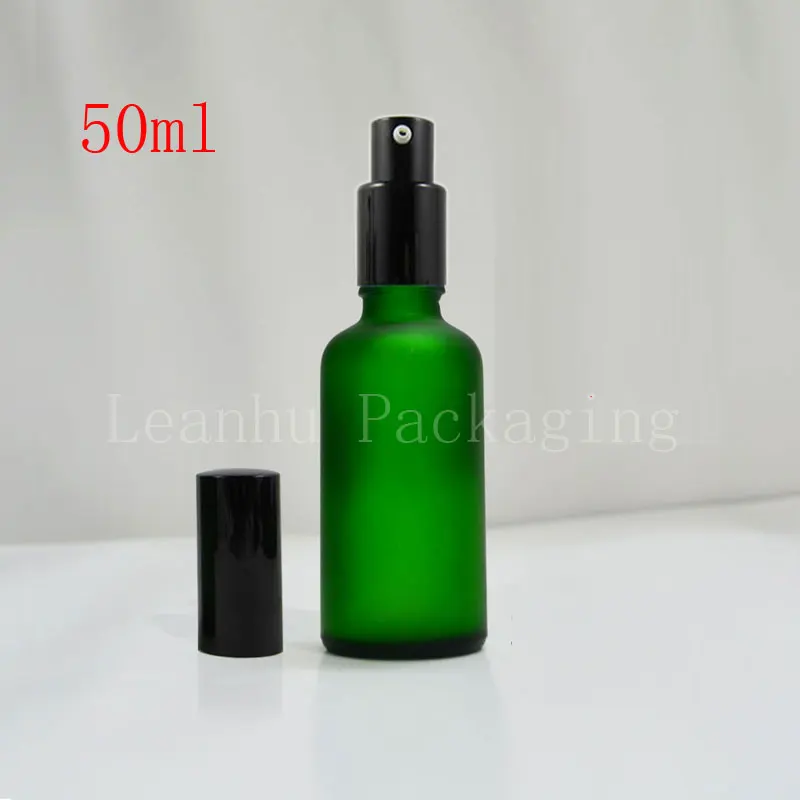 Download Import frosted green glass bottles of fine mist spray bottle of perfume bottles wholesale 50ml ...