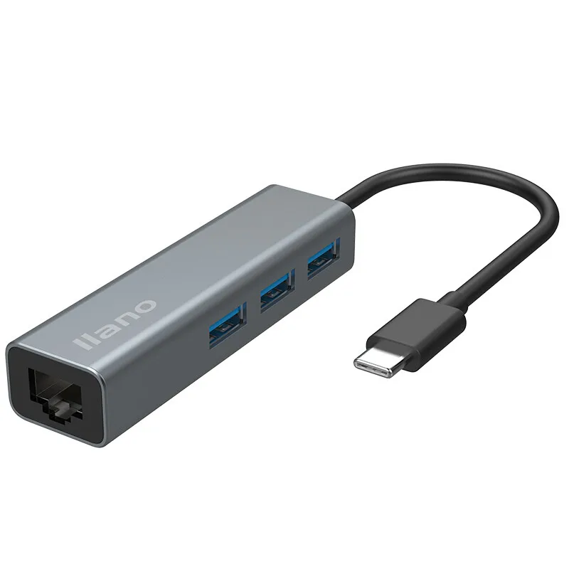 

USB C Extension hub Thunderbolt 3 to rj45 USB for macbook Surface chrombook Phone otg Adapter Type C for Samsung xiaomi huawei