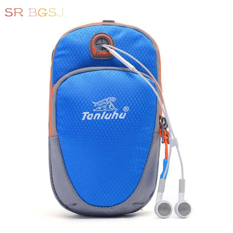 

Free Shipping 1=3 Bags Muliti Function Women Men Small Mini Light Arm Package Wrist Bag With Shoulder Belt