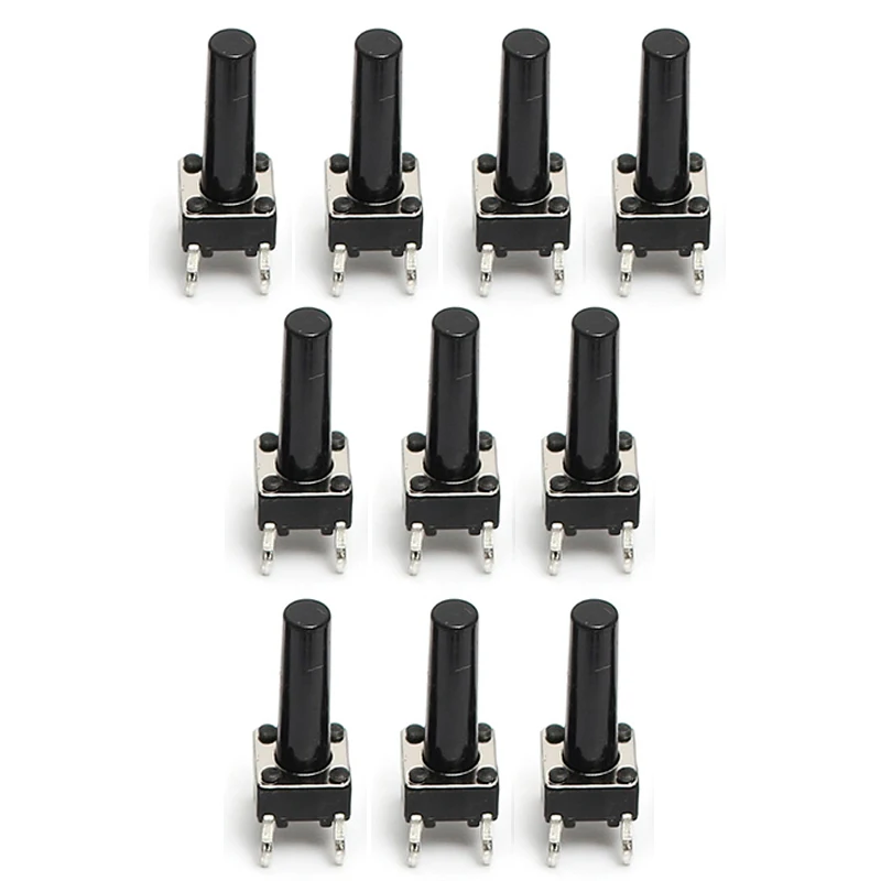140pcs 10 Types Momentary Tactile Switches Push Button Switch Micro SMD SMT DIP Tact Switches For Electronic Products Mayitr
