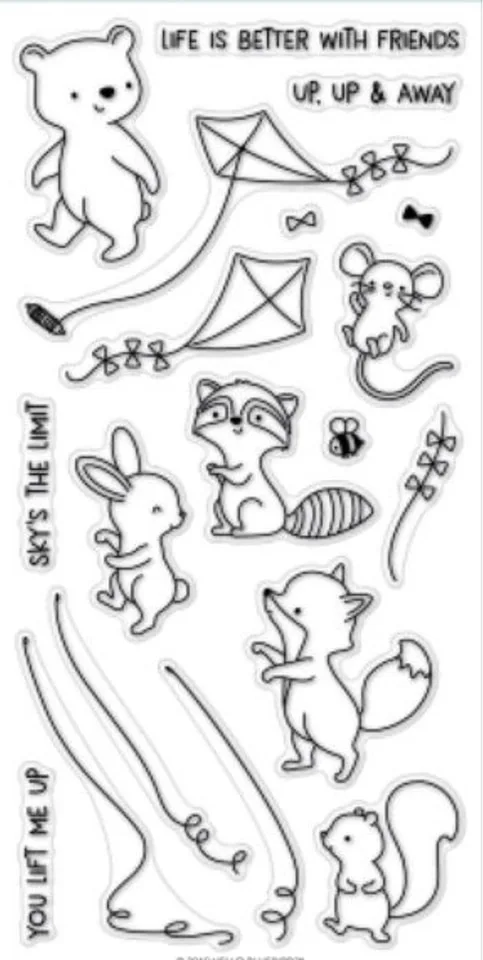 

kite Transparent Clear Stamp for DIY scrapbooking/Card Making C422