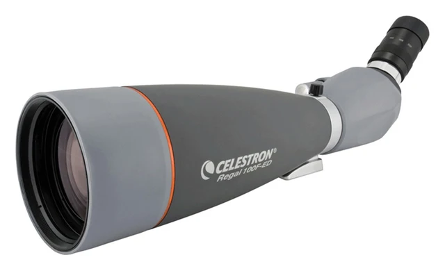 Cheap New CE REGAL 100F-ED 22-67x Zoom 100mm 45 Degree Viewing Angle Refractor Spotting Scope Multi-Coated optics Waterproof #52303