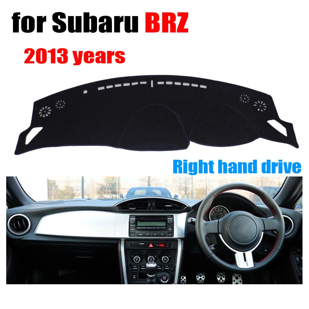 RKAC Чехлы для приборной панели автомобиля Subaru BRZ 2013 лет правые руки привод dashmat pad