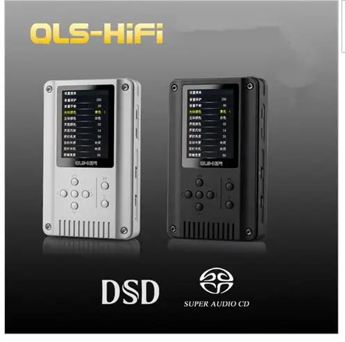 Newest Black Sliver HiFi Music font b Player b font 24Bit 192kHz QLS QA360 DAP DSD