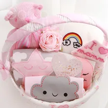 Cocostyles заказ Премиум-Изысканная baby shower подарочные корзины Детские сувениры Подарочные наборы для Новорожденные девочка мальчик подарок