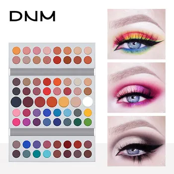 

DNM 71 colors matte eye shadow plate no fly natural color pearl eye and face