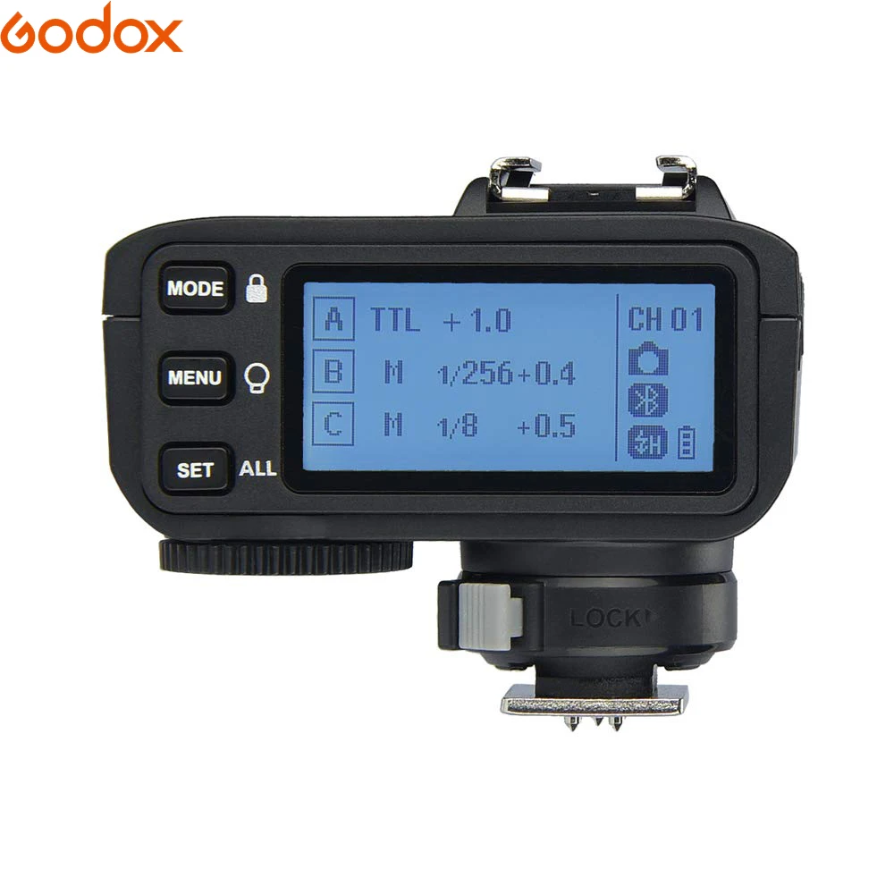 Godox X2T-C X2T-N X2T-S X2T-F X2T-O 2,4G Беспроводной ttl 1/8000s трансмиттер триггер для вспышки HSS Сверло для цифровой зеркальной камеры Canon Nikon sony Fuji Olympus