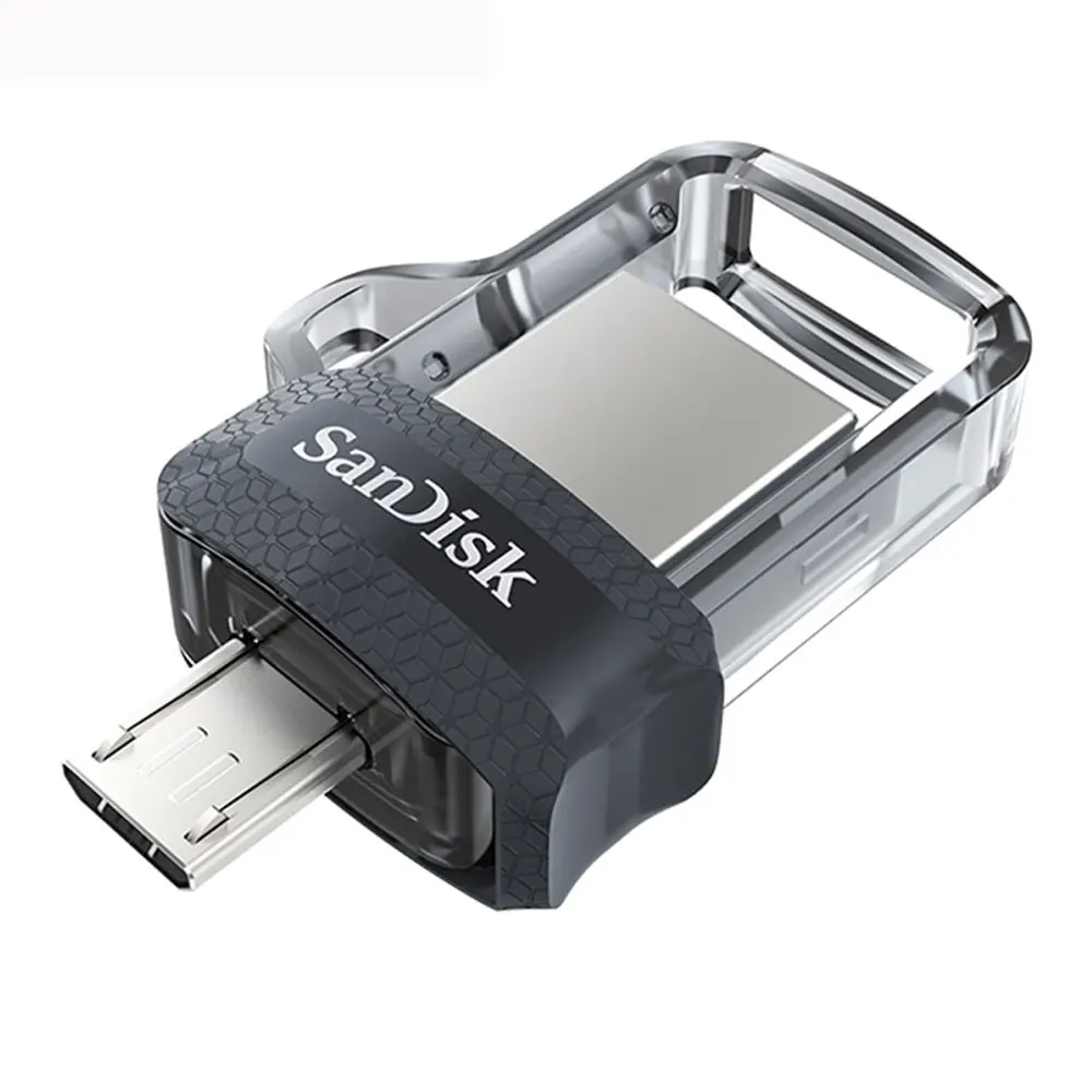 Sandisk OTG USB Flash 16 ГБ 32 ГБ 64 Гб 128 ГБ ультра двойной накопитель USB3.0 мини Флешка компьютер Cle USB sdd3 диск на ключ