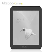 Senden Von UNS 2019 Likebook Mars eBook Reader 7,8 zoll BOYUE T80D e-tinte eReader 8 Core Android 8,1 dual farbe fahrrad-frontlight 2G/16GB