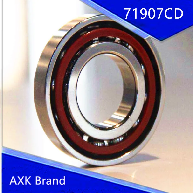 

1pcs 71907 71907CD P4 7907 35X55X10 AXK Thin-walled Miniature Angular Contact Bearings Speed Spindle Bearings CNC ABEC-7