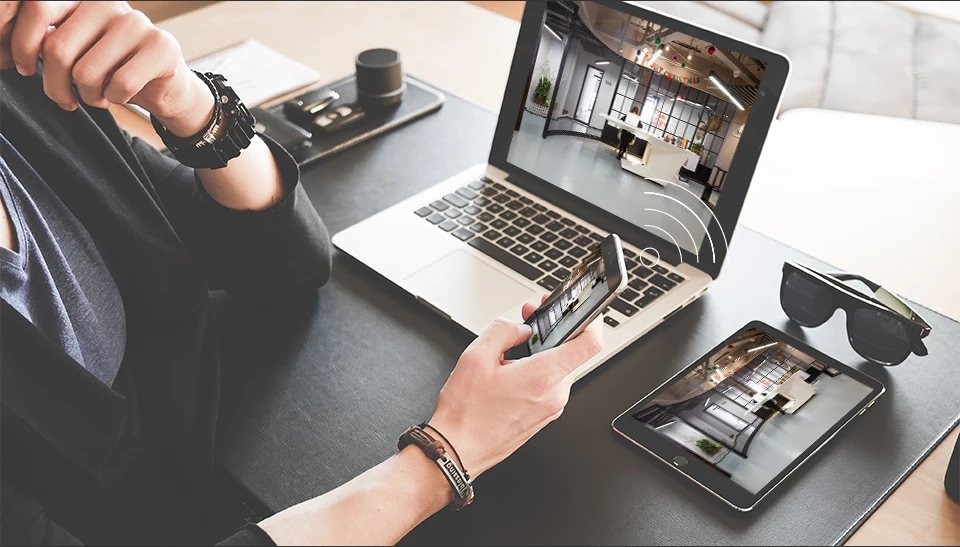 Sentidos de Áudio sem Fio ip em Dois Vstarcam Câmera Mini Visão Noturna Cctv Wi-fi hd 1080 p 2mp 11 Cheap Câmeras de vigilância