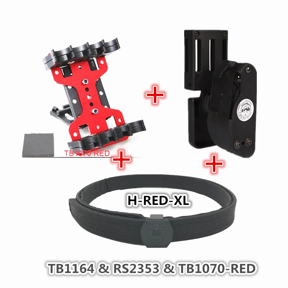 H-RED-XL Skirmish тактические охотничьи ружья оболочки Перевозчик 8Q идеально подходит для IPCS ремни Shotshell Перевозчик для охоты - Цвет: H-RED-XL