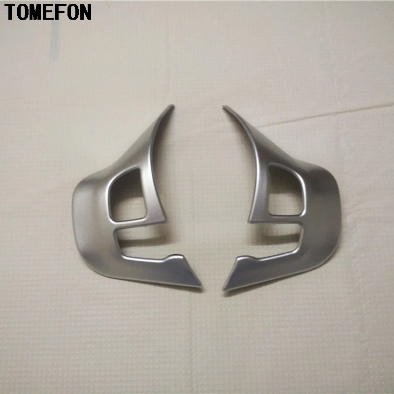 Декоративная крышка на руль автомобиля TOMEFON для PEUGEOT 308 2014 2015 2016|style cap|style stickerstyle cover