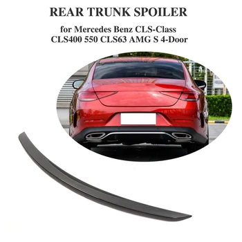 

Real Carbon Fiber Rear Trunk Spoiler for Mercedes Benz CLS Class CLS400 CLS550 CLS63 AMG S 4-Door Convertible 2018 2019