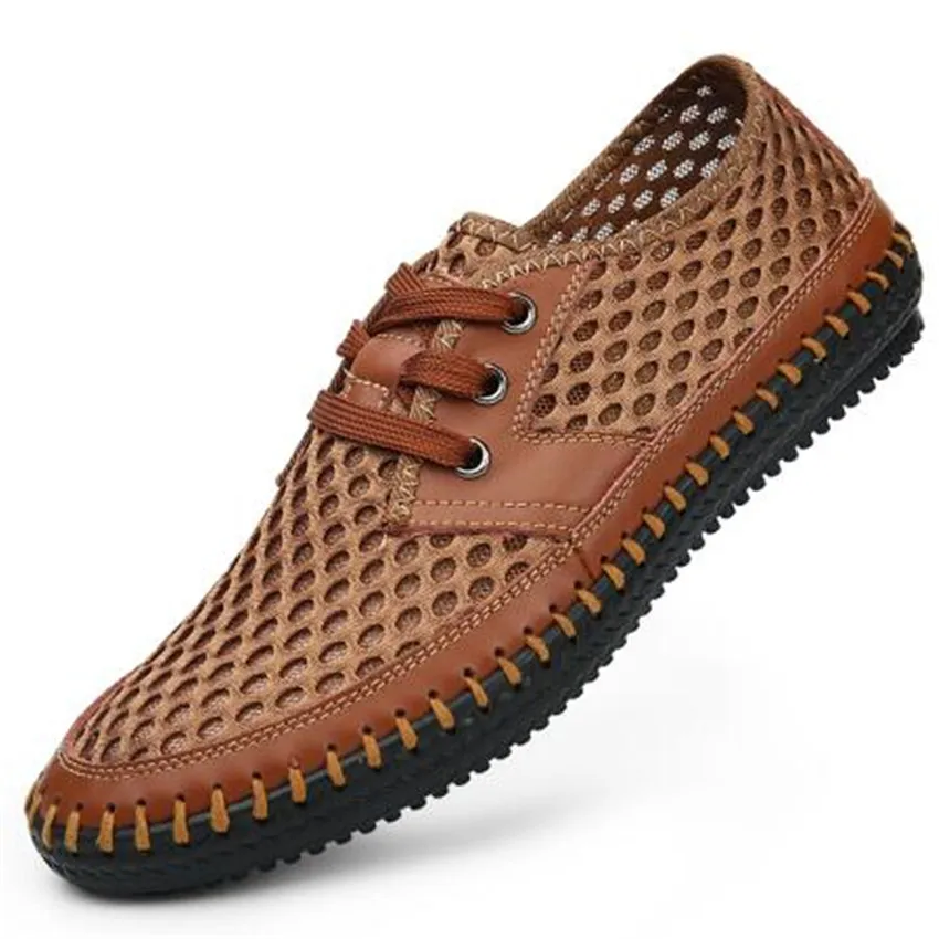Men Sandals New 2017 Brand Genuine Leather Summer Men'S Sandals Casual Breathable Handmade Men Shoes Fashion Sandales Sandalias Men Sandals New 2017 Brand Genuine Leather Summer Men'S Sandals Casual Breathable Handmade Men Shoes Fashion Sandales Sandalias