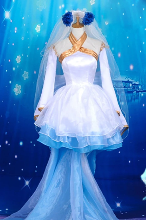 Free Shipping Beautiful Bride Of Deimos Mixed Blue And White Dress Anime Cosplay Costume Wedding Dress Halloween Costume Costume Kid Dress Demetrioscostume Dress Aliexpress Free Shipping Beautiful Bride Of Deimos Mixed Blue And White Dress Anime Cosplay Costume Wedding Dress Halloween Costume Costume Kid Dress Demetrioscostume Dress Aliexpress