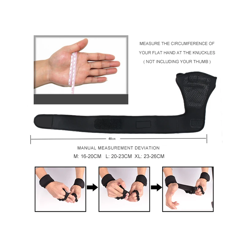 1 Pair Gym Weightlifting Fitness Gloves Body Building Sports Fitness Gloves Weight Lifting Women Gloves Workout Gym Equipment