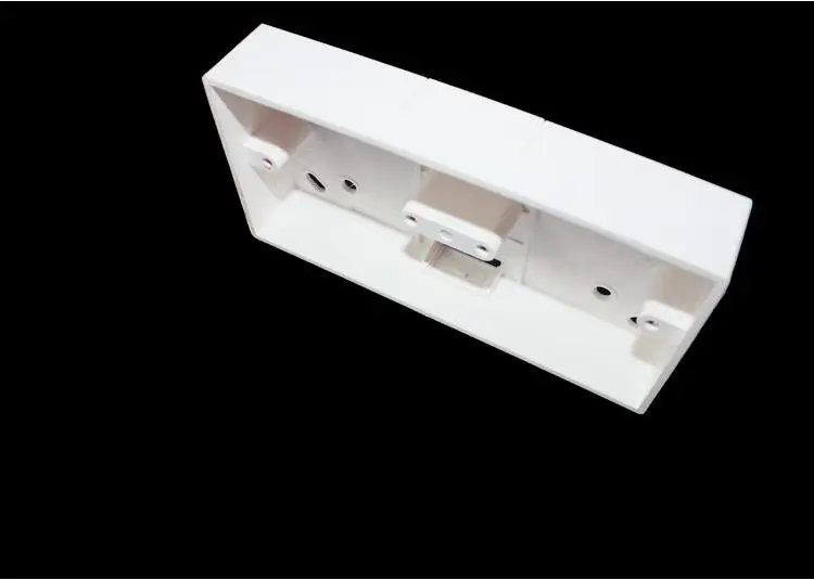 

86 type electrical Sockets outlet wall switch open installation 2 bit double bottom box plate