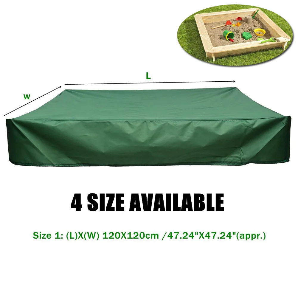 

Sun Shelter Sunshading Cover Square Green Garden Children's Toys Sand Pit Cover Garden Small Bath Cover Waterproof Sunshade