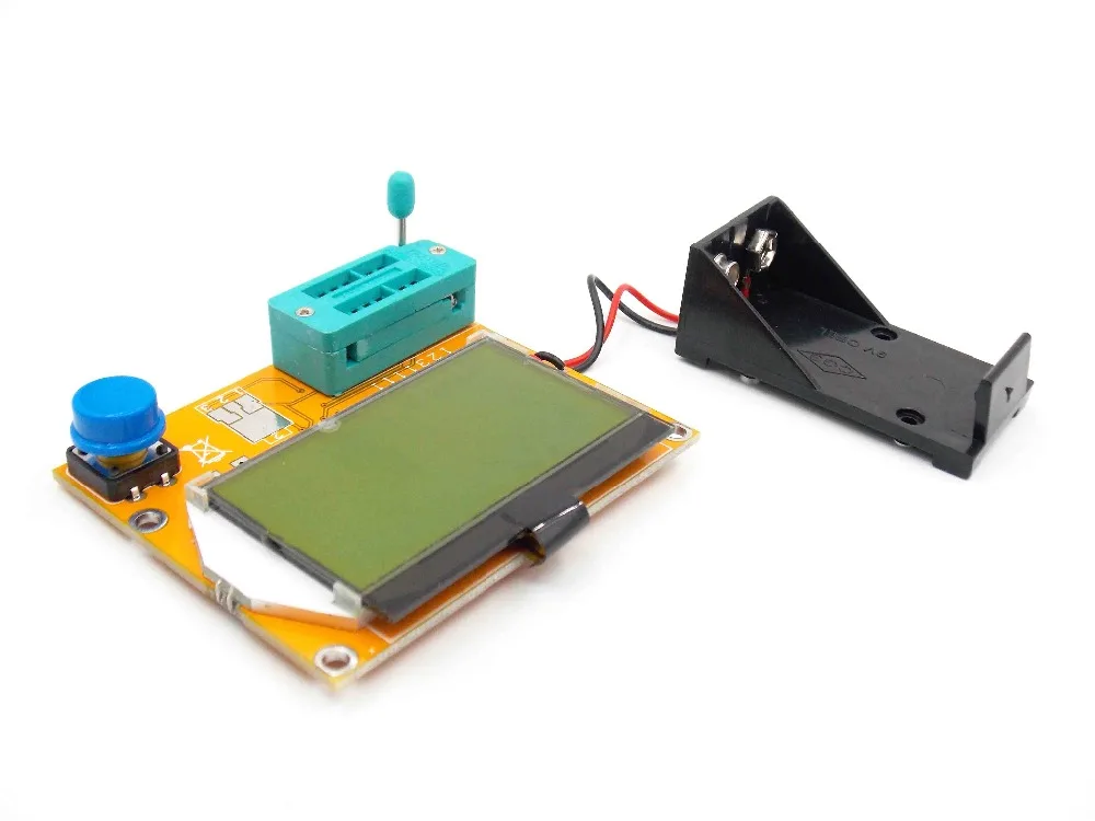 Digital Esr Meter Mega328 Transistor Tester Lcr-T4 Esr Tester Mos/Pnp/Npn L/C/R Tester Meter Circuito Contatore Elettrico