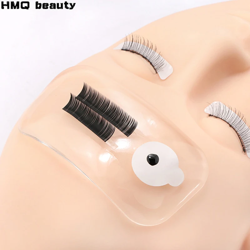 

Forehead Sticker Pad Silicone transparent Planting Graft Eyelashes Eyelash Extension Tray Stand Pallet Pad Lash Tray Holder Tool