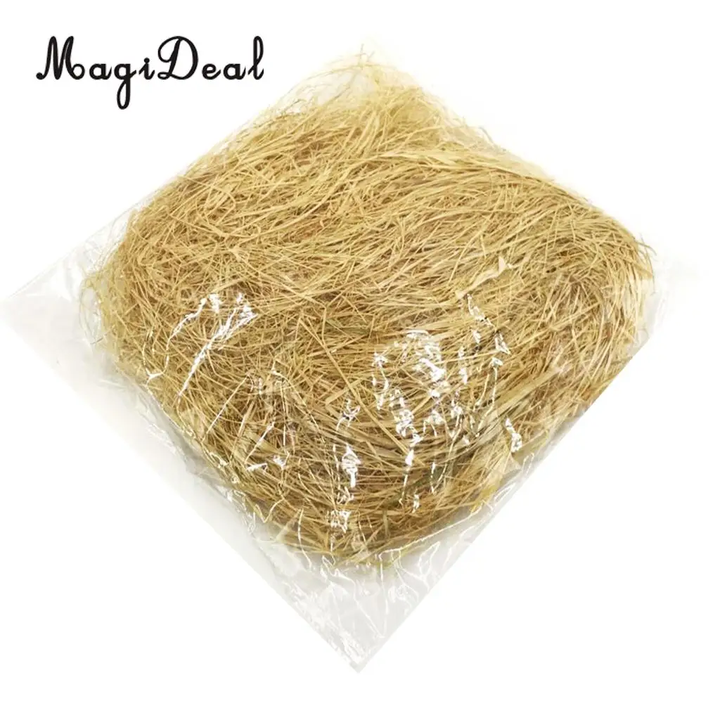 30g Natural Color Shredded Paper Raffia Wedding Home Gift Candy Packing Box Filler