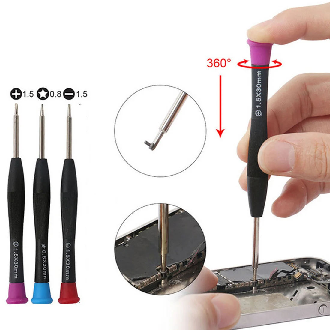 20 in 1 Torx-schraubendreher Handy Reparatur Tool Set Hand Werkzeuge für IPhone Handy Xiaomi Tablet