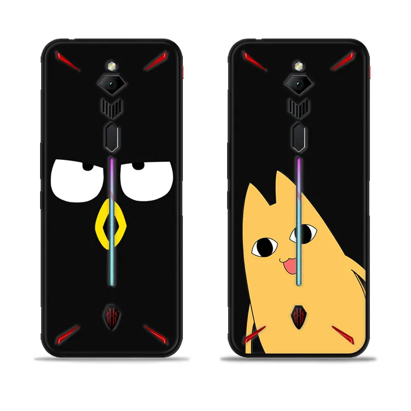 

Red Dress Girl Case For ZTE Nubia Red Magic 3,TPU Painted Mobile Phone Shell Lovely Cartoon Color Painting Case.18 Colors!
