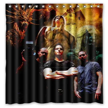 

Ghost Adventures Background Waterproof Polyester Bathroom Shower Curtain&Bath Curtains( 180X180CM)