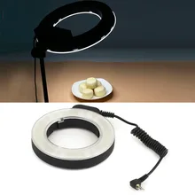 Профессиональный 48 LED кольцо вспышка света фотографии для Canon/Nikon/Pentax/Olympus/Panasonic/Sigma Vedio Камера DSLR объектива