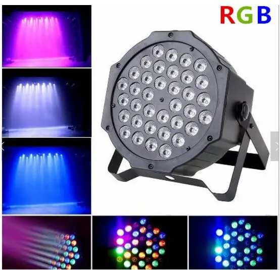 

LED Par Lights 36x3W DJ LED RGB UV Par Lights RGB Wash Disco Light DMX Controller Effect For Small Paty KTV Stage Lighting