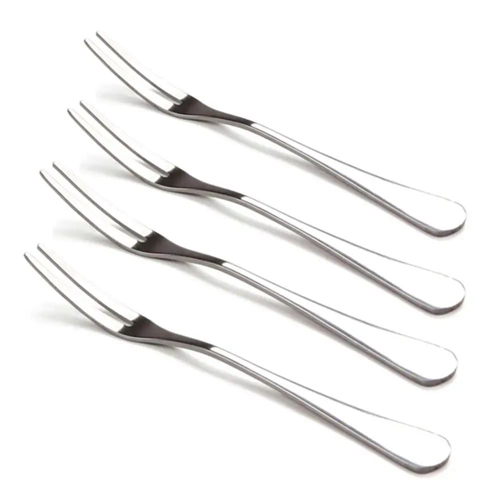 Stainless Steel Appetizer Snack Dessert Fork Flatware Fruit Fork