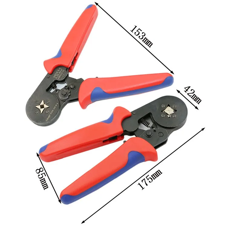 HSC8 6-4mini-тип саморегулируемые обжимные плоскогубцы 0,25-6 мм терминалы обжимные инструменты многофункциональный инструмент инструменты