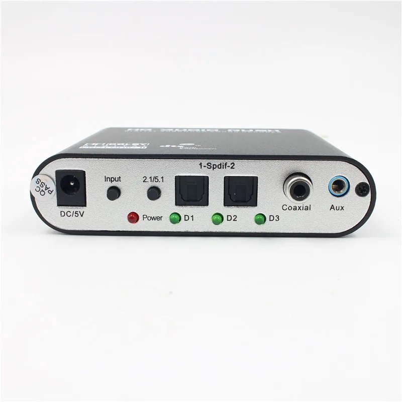 DOITOP 5.1 Audio Decoder SPDIF Coaxial to RCA DTS AC3 Optical Digital Amplifier Analog Converter Amplifier HD Audio Rush #
