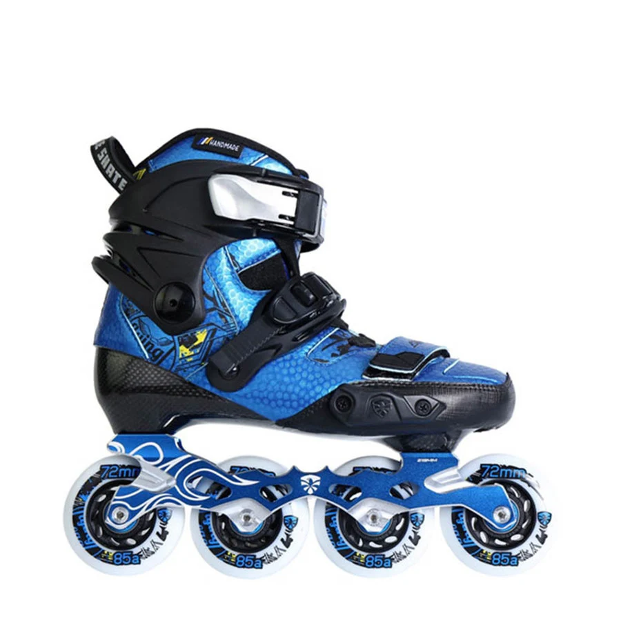 الأصلي تحلق النسر صغار الطفل حذاء تزلج بعجلات بالحرارة الكربون الألياف طفل الأسطوانة أحذية التزلج سباق التعرج انزلاق Patines