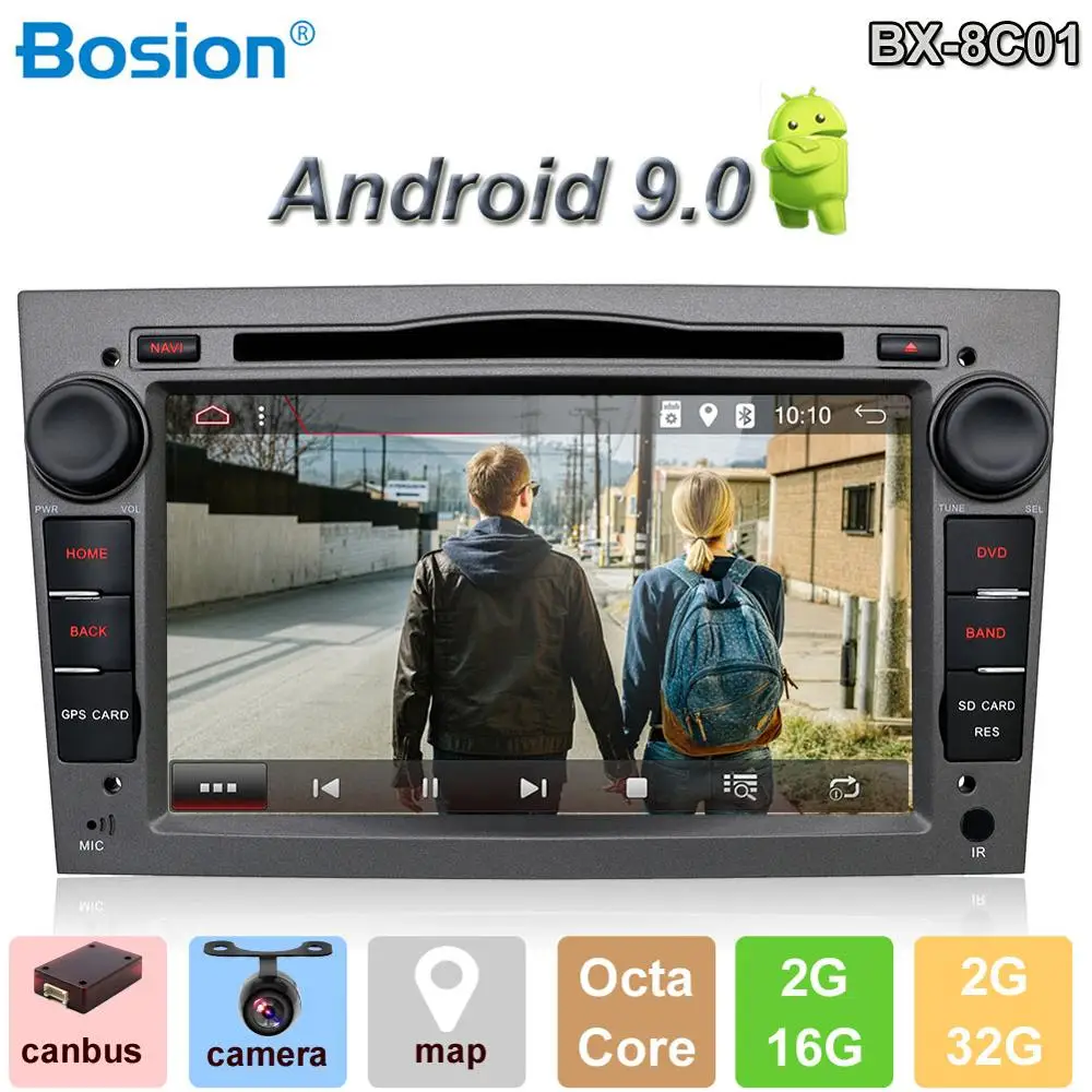 

Bosion Android 9.0 2din car radio gps navi car dvd player for Opel astra/vectra/zafira car stereo head unit with bluetooth wifi