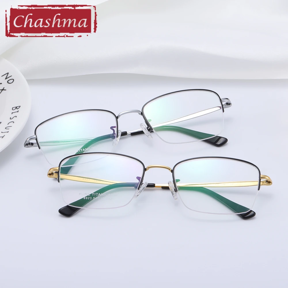 Рецептурные очки мужские титановые очки оптические оправы Высокое качество оправы для очков