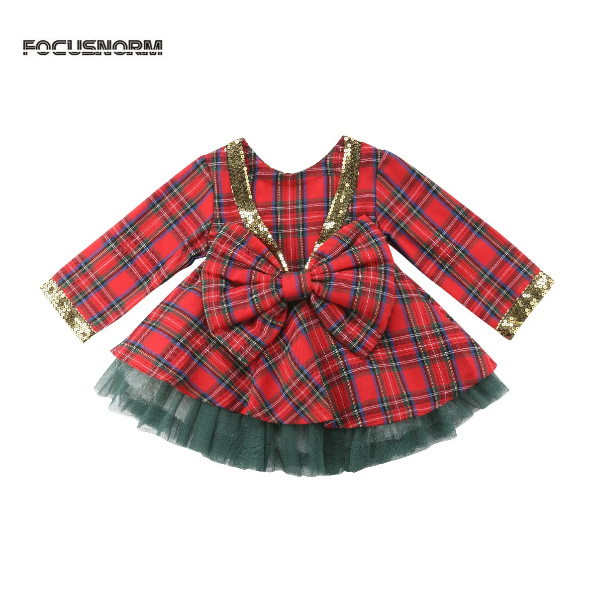 

Brand NEW XMAS Kids Baby Girls Party Pageant Dress+Tutu 2pcs Outfits Set Lovely Baby Girl Clothes