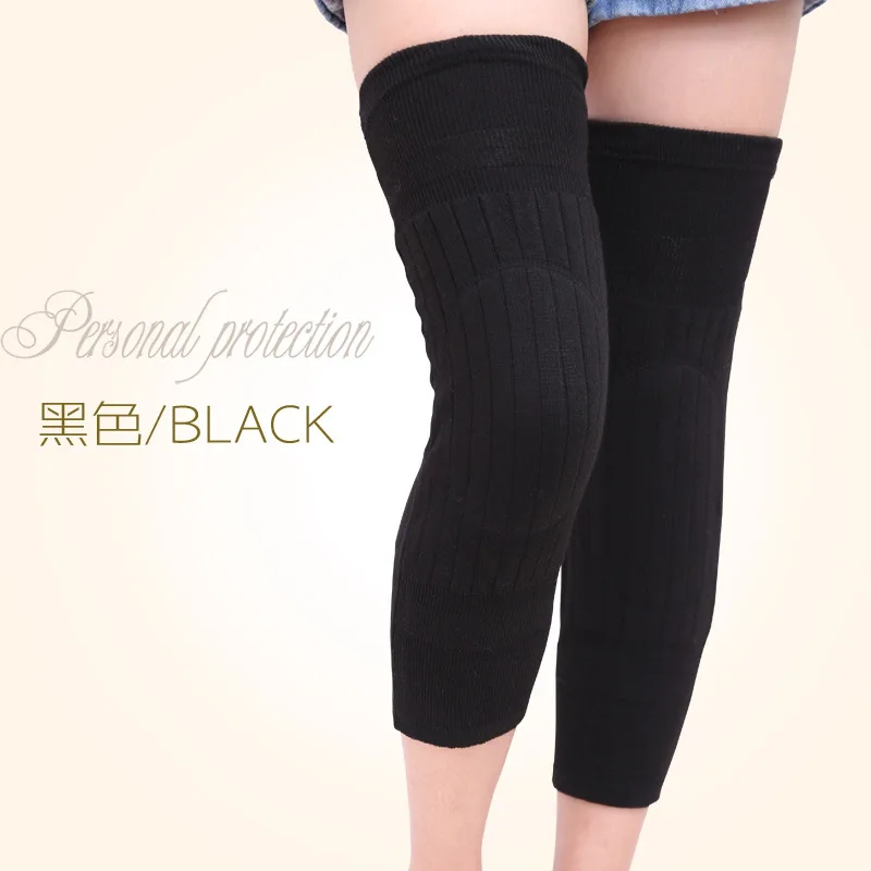 1 Pcs Motorcycle Cashmere Knee Protector Winter Elasticity Warm Knee