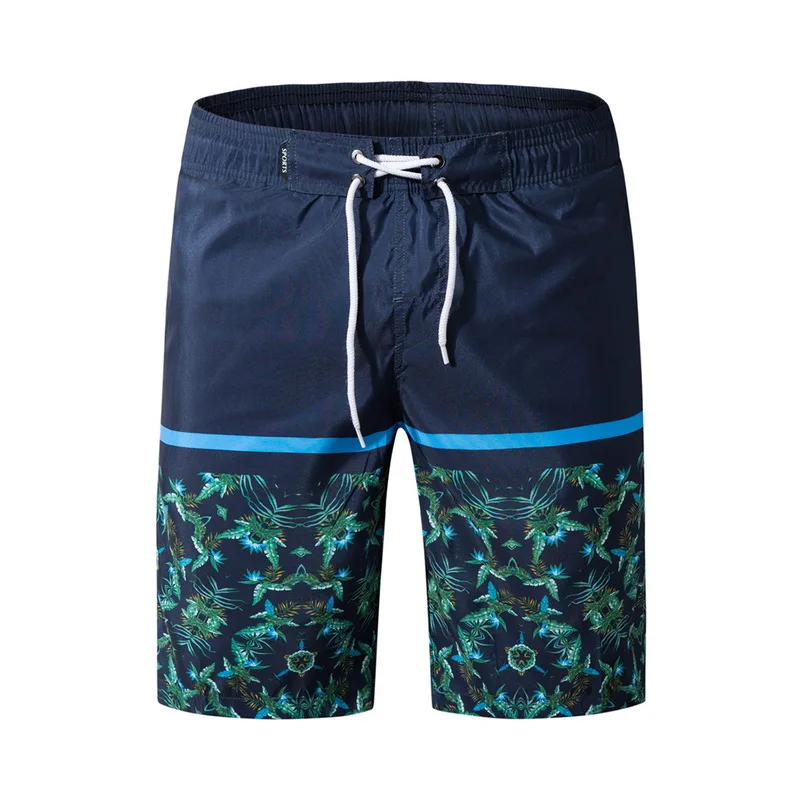 Быстрый Размеры Для мужчин пляжные шорты для серфинга шорты летний мужской купальный костюм Плавание Мужские Шорты для купания дома Повседневное Беговые спортивные брюки для бега Homme 6XL - Цвет: drak blue